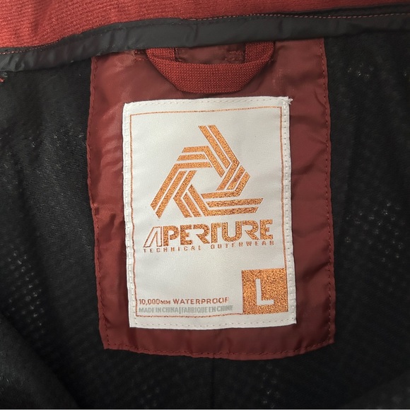 Aperture Crystaline Burgundy 10K Snowboard Pants LARGE - Picture 8 of 8